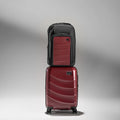 Adventurer Red Travel Set — Expandable Carry-On Luggage with Venture Slim Backpack