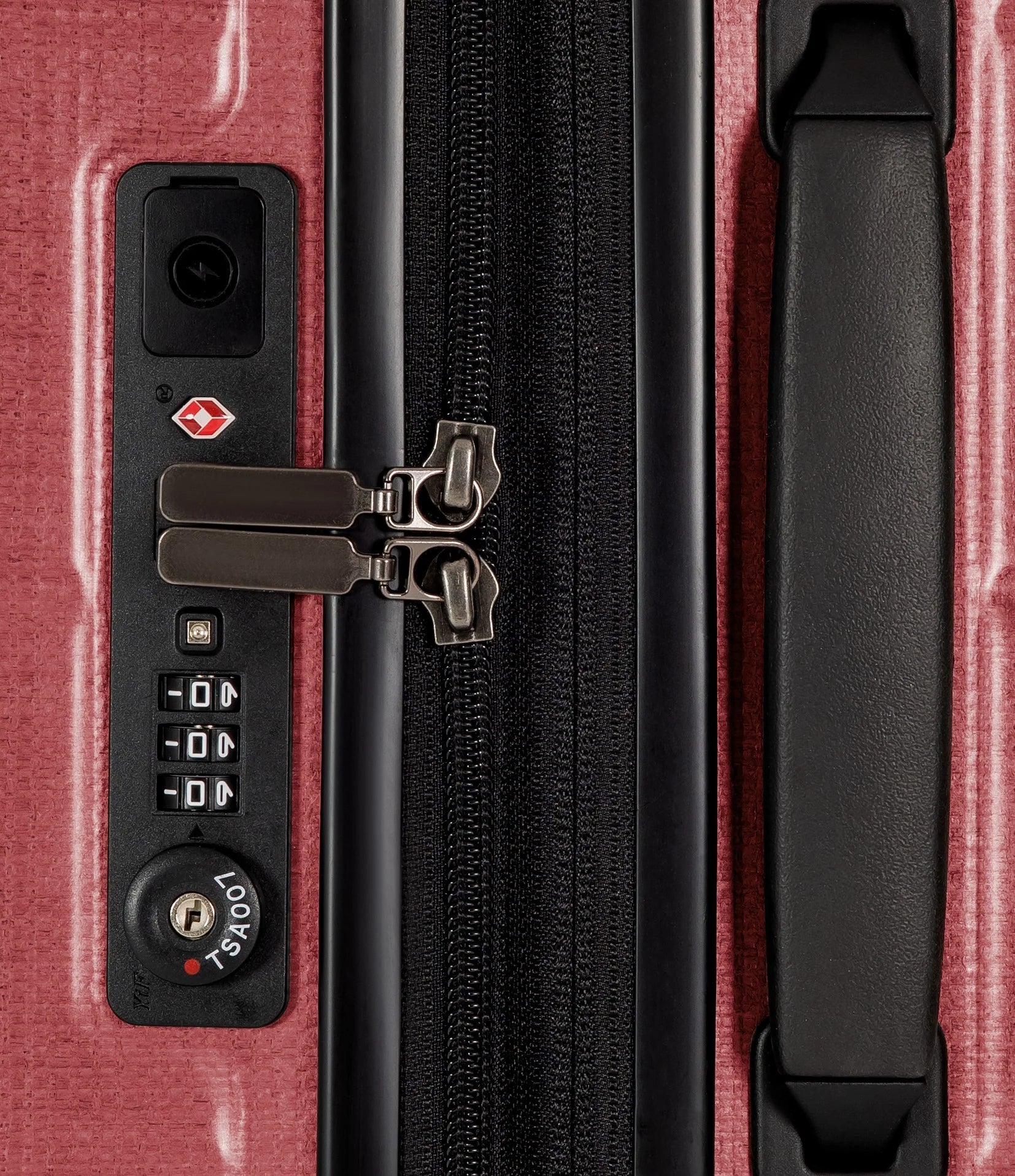 Adventurer Red Travel Set — Expandable Carry-On Luggage with Venture Slim Backpack